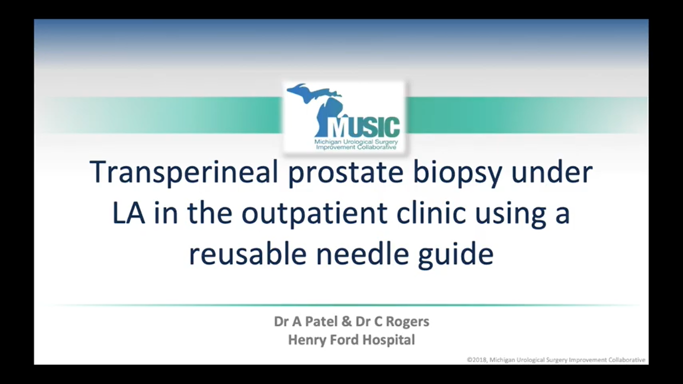 Nondisposable TP Needle Guide