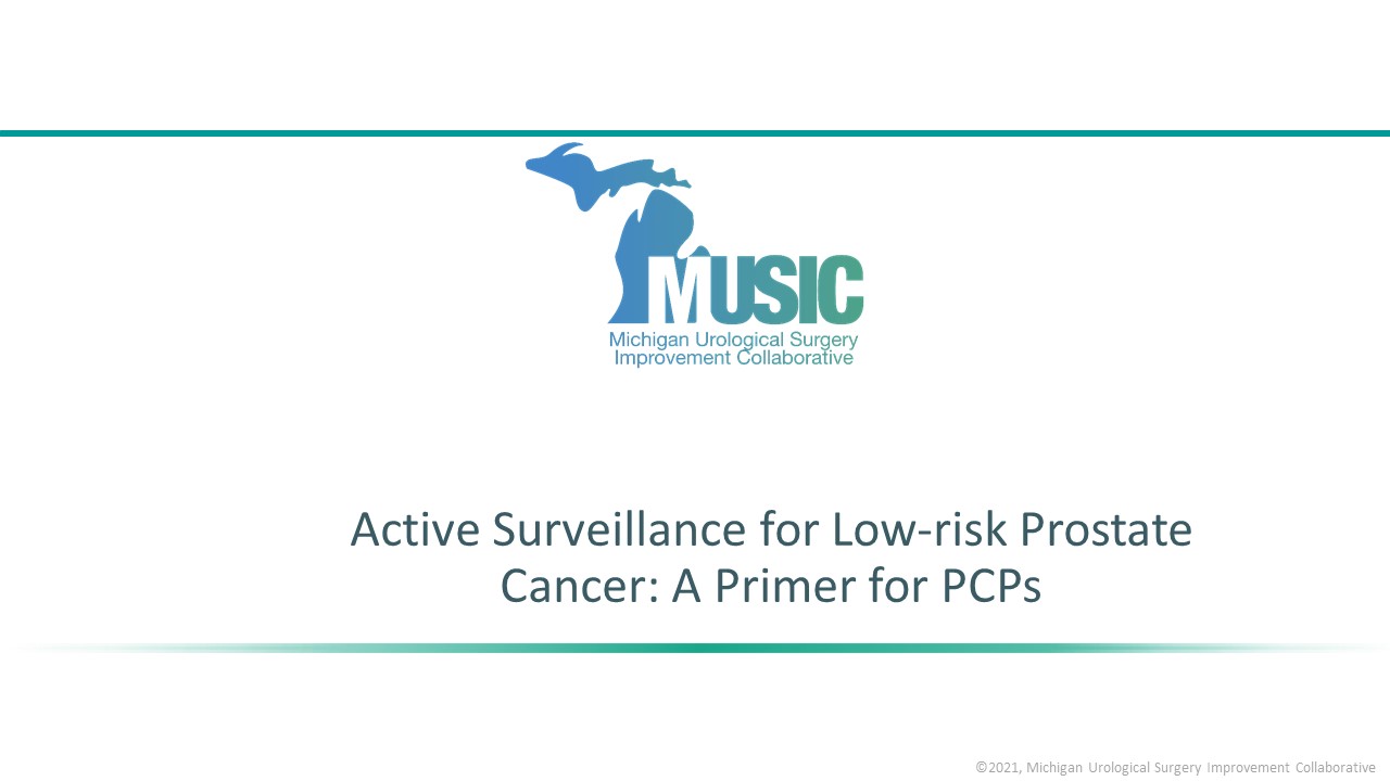 PCP Role in Active Surveillance